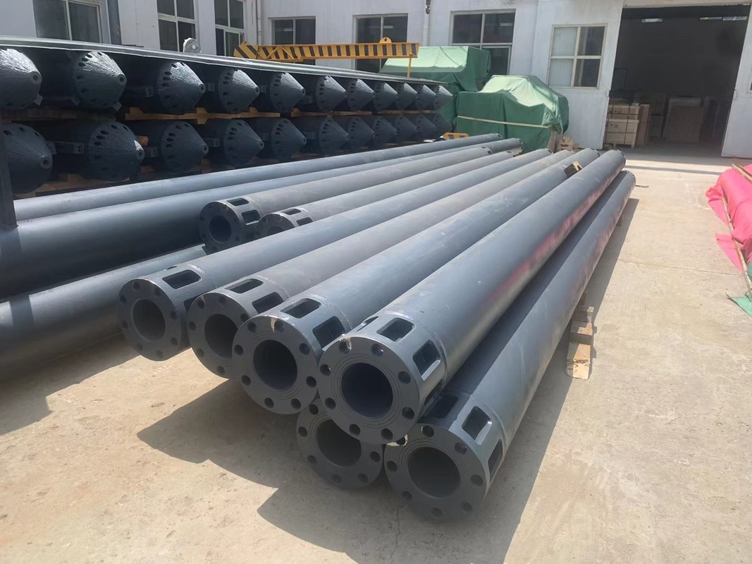 압축 건조물의 지주를 위한 BVEM 바이브로 대체 스톤 칼럼 377 밀리미터 75 kw 바이브로 부유물 기계