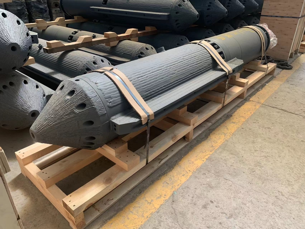 부드러운 토양층 개선을 위한 계약자들을 축적하는 바이브로 뜸 기법 장비 130 Kw 377 밀리미터 바이브로