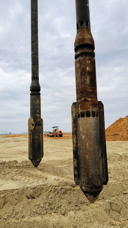 BJVH-350-105 린데 135 수압 펌프 진동 플로테이션 장치 발굴기