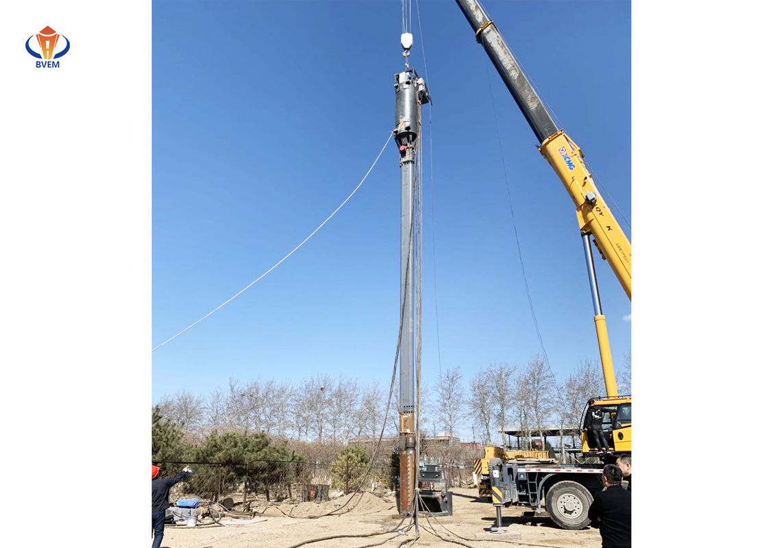 건식 진동 압축에 사용되는 전기 바닥 공급 vibroflot 장비 BJZC-V400-180