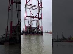 ISO Bvem 대체 바닥 공급 바이브로플로트 돌 기둥 스파일 드라이버